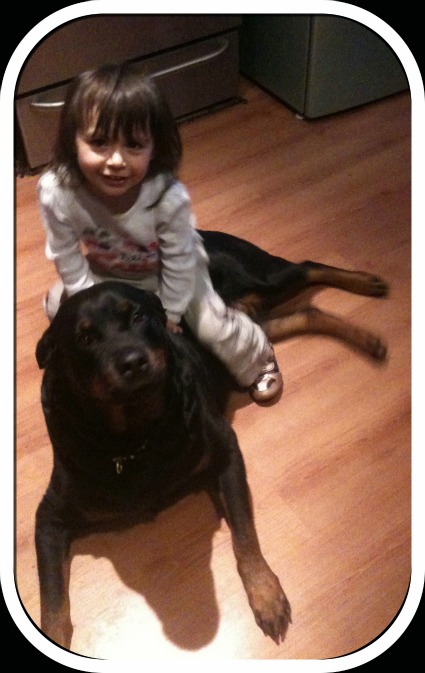 Jade and her dog